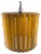 Modern Artisanal Rulers Shaped Ceiling Lamp, France, 1960s For Sale