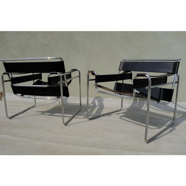 Gavina Italy Original Marcel Breuer Wassily Chairs A Pair Chairish