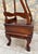 Antique English Chippendale Hardwood Valet Stand With One Drawer For Sale - Image 15 of 17