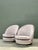 Vintage Milo Baughman for Thayer Coggin Clamshell Swivel Chairs - A Pair For Sale - Image 9 of 12