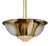 Art Deco Pendant Lamp in the style of Jean Perzel, 1930s For Sale