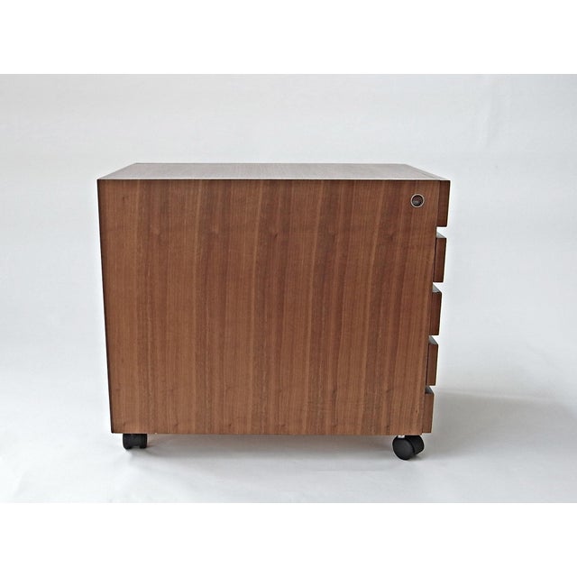 Drawer Unit in Walnut with 5 Castors from Nocciola, Germany 1970s For Sale - Image 6 of 16