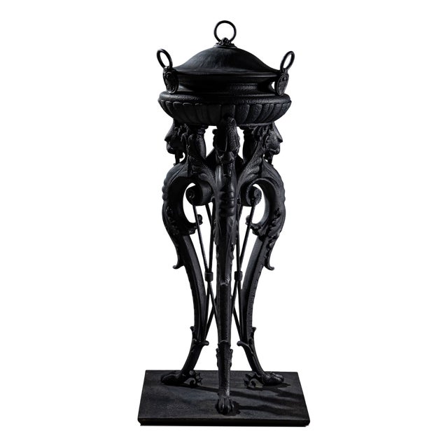 Large Athenian Woman Figurine, 1800s For Sale