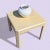 Bring timeless design into your home with this Postmodern side table in a clean, cream laminate finish. Design Highlights:...
