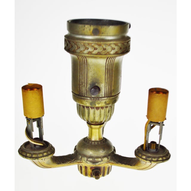 Vintage Cast Metal Colonial Premier Floor Lamp Parts Set of 4 Chairish