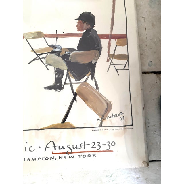 Wonderful 1987 original Hampton classic poster in original packaging.