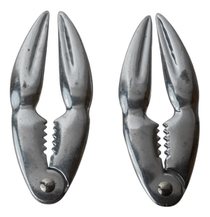 Vintage Silver Plated Lobster Cracker, 1960s, Set of 2
