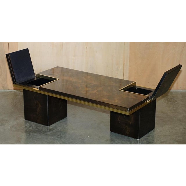 Mid-Century Modern Lacquered Coffee Table For Sale - Image 12 of 17