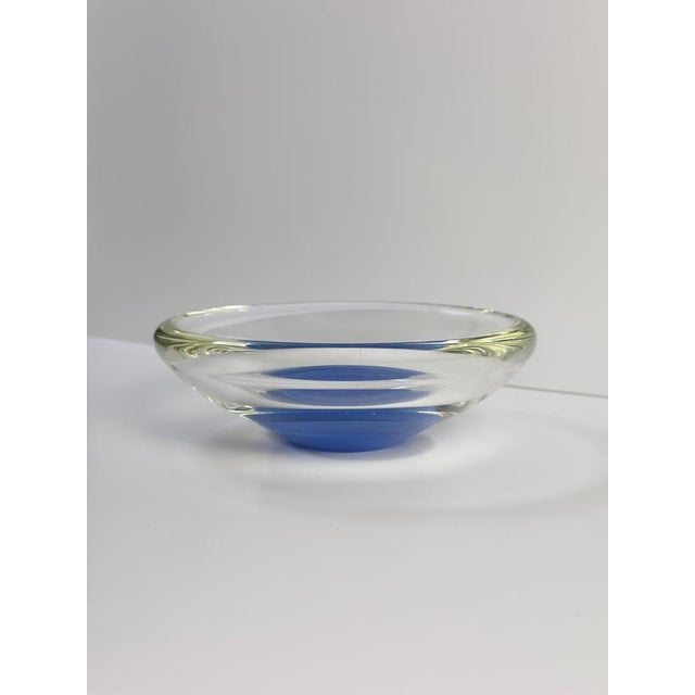 Glass Vintage Italian Murano Bowl, 1970s For Sale - Image 7 of 10