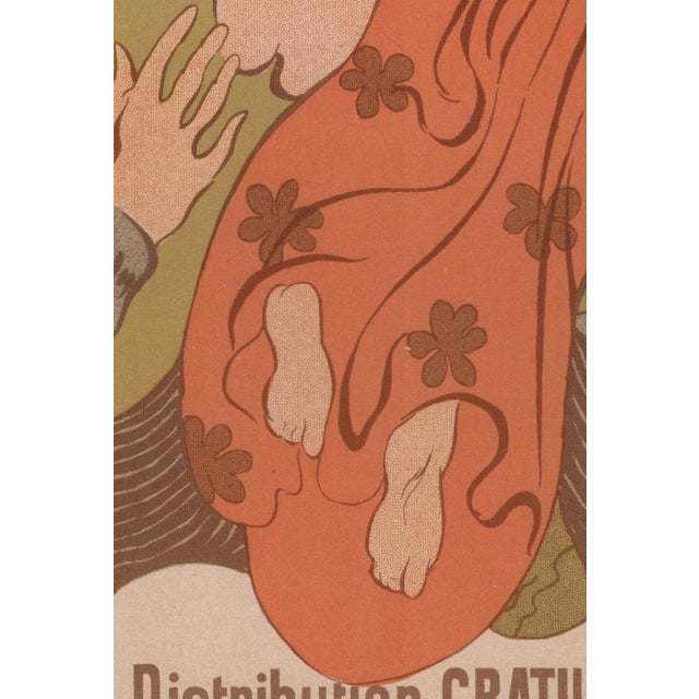 Late 19th Century Maurice Denis, La Dêpêche from Les Maîtres de L'Affiche, 1898, Original Lithograph For Sale - Image 5 of 13