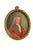 Metal Miniature Portrait, 1743, Painting, Framed For Sale - Image 7 of 7