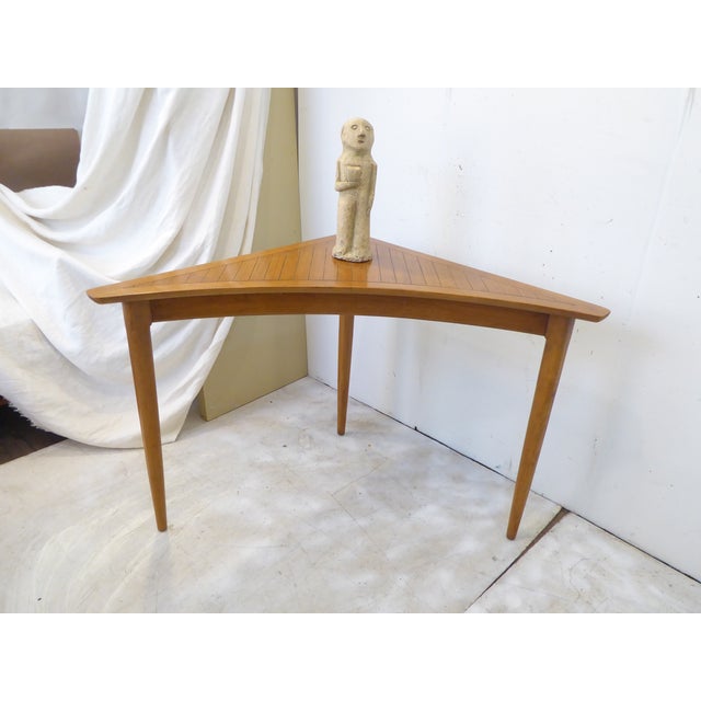 Modern Vintage Modern Corner Table For Sale - Image 3 of 4