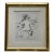 Marino Marini Original Etching, Rare Edition of Only 20. Signed, Framed, Numbered Xiv/Xx For Sale