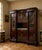 Wood Large 19th Century Empire Mahogany Display Bookcase, 1890s For Sale - Image 7 of 8