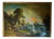 European School Artist, River Landscape, 19th Century, Oil Painting on Canvas, Framed For Sale