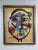 Glass “Abstract Face” Titled Painting by Peter Keil, 1972 For Sale - Image 7 of 7