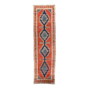 Antique Heriz Runner 3'6'' x 13'6''