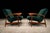 Pair of Armchairs in Brazilian Hardwood & Green Velvet by Liceu De Artes E Ofícios, 1960s For Sale - Image 12 of 13