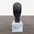 2010s Modern Abstract Face Sculpture on Marble Base For Sale - Image 5 of 7