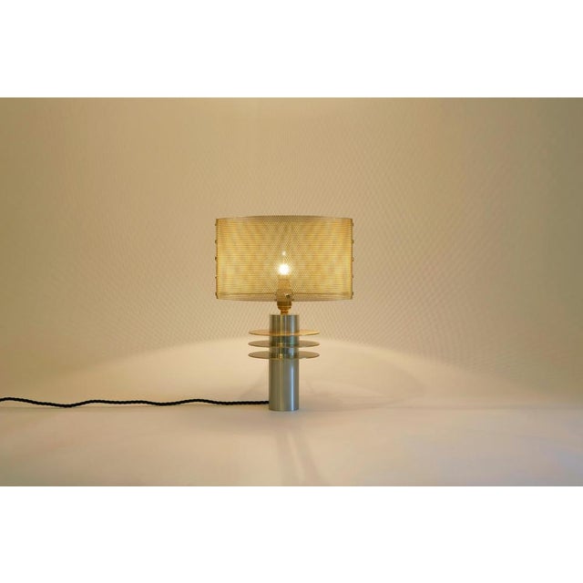 Black Black Swan Table Lamp in Brass with Aluminum and Steel by Marine Breynaert For Sale - Image 8 of 10