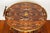 Hollywood Regency Vintage Italian Marquetry Bar Cart With Serving Tray For Sale - Image 3 of 11