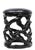 Vintage Mid Century Brutalist Plastic Ribbon Taffy Stool After Tony Duquette Circa 1970s For Sale - Image 10 of 12
