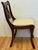 Neoclassical Mid-Century Duncan Phyfe Style Carved Mahogany Lyre Back Side Chairs - A Pair For Sale - Image 3 of 12
