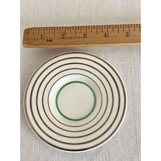 Wedgwood Antique Wedgwood Pattern 5157 Art Deco Demitasse Cup and Saucer Mint Condition For Sale - Image 4 of 12