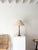 Patinated Brass Column Lamp, Britain, 1940s For Sale - Image 3 of 8