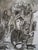 Marc Chagall (1887-1985) The Painter in His Studio in Paris Original color poster Signed in the plate On poster paper, 50...