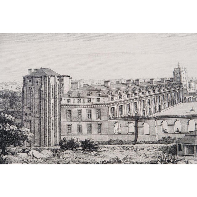 Modern Jaques Rigaud, Château royal de Vincennes, Etching For Sale - Image 3 of 9