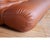 Gastone Rinaldi A Luxurious Tacchini Orsola Cognac Leather Sofa For Sale - Image 4 of 7