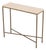 Paul McCobb Style Brass Console Table For Sale
