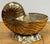 Figurative Vintage Brass Nautilus Shell Planter For Sale - Image 3 of 9