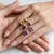 Elegant Multi-Gemstone Drop Earrings – Citrine, Garnet & Amethyst Elevate your style with these exquisite multi-gemstone...
