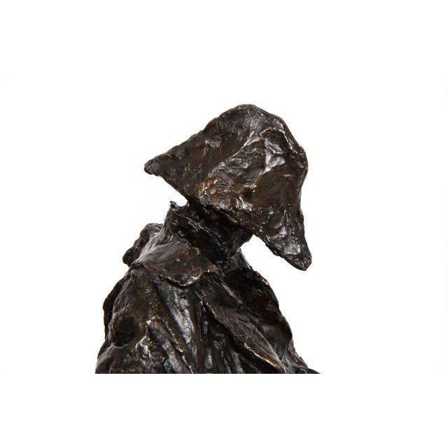Italian Antique Bronze Sculpture of Marshall Ney by Giuseppe Grandi For Sale - Image 9 of 18