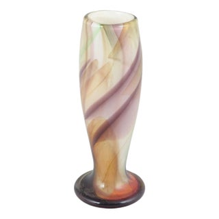 Cascade Series Art Glass Vase by Per Lütken for Holmegaard, 1970s For Sale
