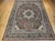 Vintage Persian Tabriz Rug, Hand-Knotted Wool, Mythical Firebird Motif, Brown & Ivory, 10x13 For Sale - Image 14 of 15