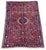A beautiful antique Karadja rug, woven circa 1910. This rug features a geometrical 3 medallion design on a terracotta...