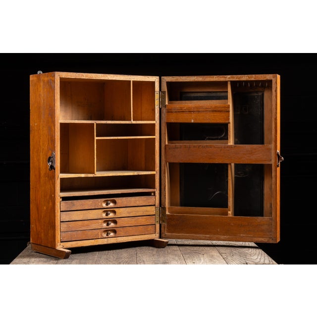 American Early 20th Century DeLaval Cream Separators Cabinet For Sale - Image 3 of 17