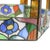 Stained Glass Gazebo Candle Holder in Colored Glass, 1990s For Sale - Image 12 of 18