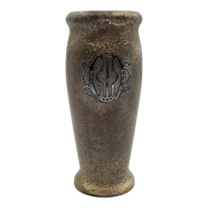 Silver Decorated Bronze Vase by SilverCrest Circa 1930