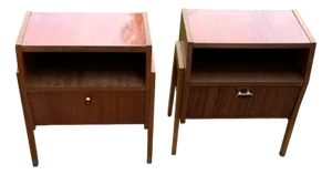 Mid-Century Nightstand by Varia, 1950s, Set of 2