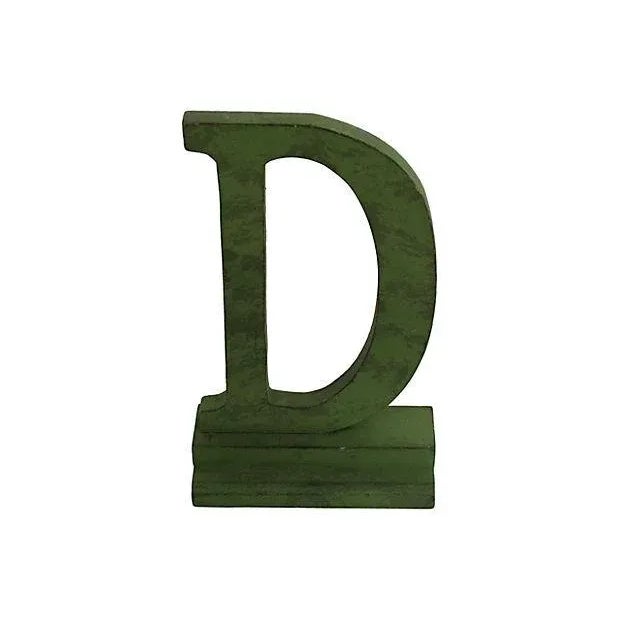 Vintage Letter D For Sale