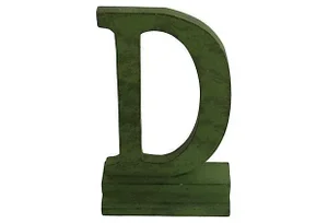 Vintage Letter D