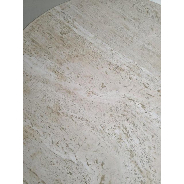 Finale 1790 Travertine Coffee Table by Peter Draenert, Germany, 1970s For Sale - Image 6 of 11