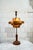 1950s Table Lamp with Wooden Frame and Adjustable Copper Lampshade from Stilnovo, 1950s For Sale - Image 5 of 5