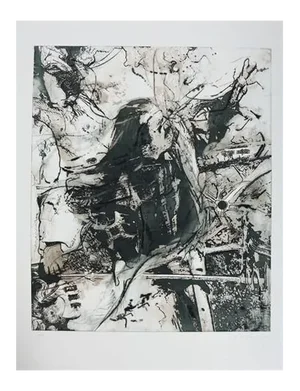Fabian Marcaccio, Untitled 4, 2007, Etching