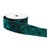 Make a bold and luxurious statement with this embossed wave velvet wired ribbon. Featuring a rich velvet texture accented...