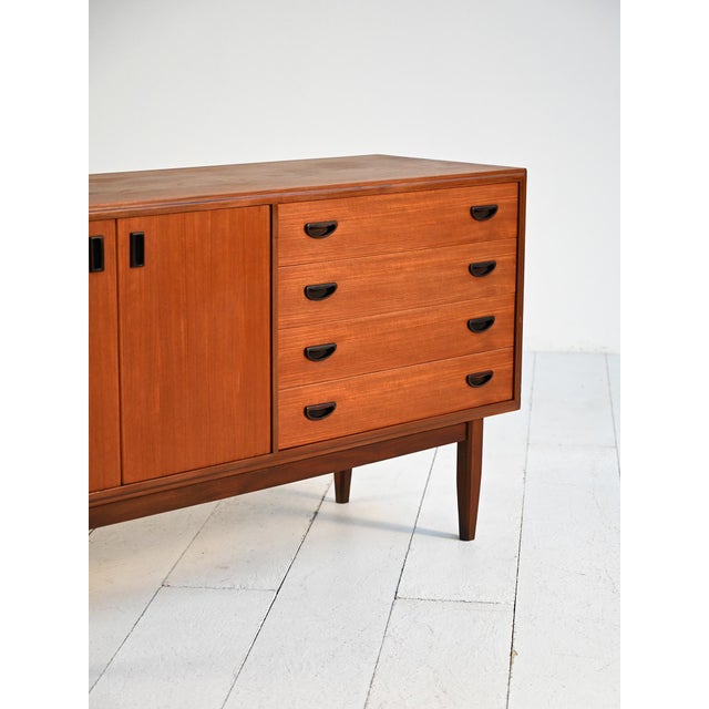 Wood Danish Teak Sideboard, 1960s For Sale - Image 7 of 10